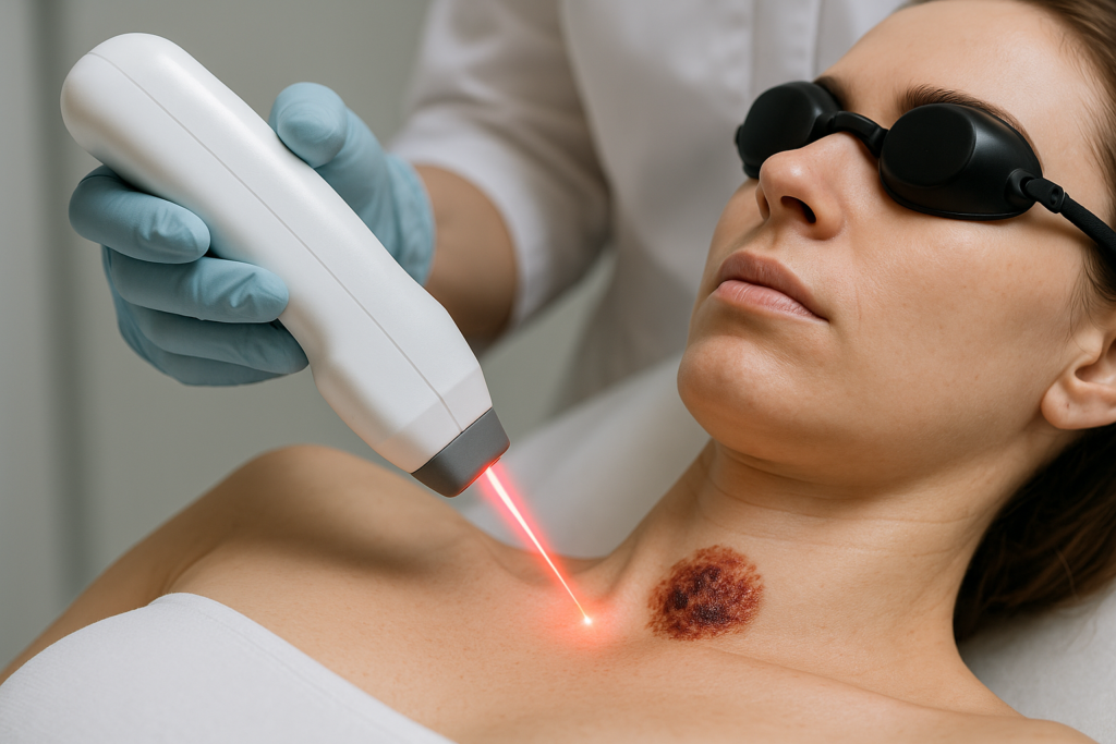 can hair laser removal cause cancer