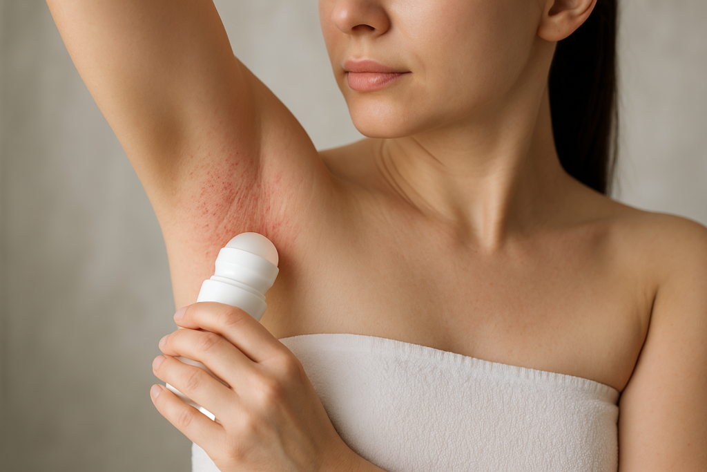 can i wear deodorant after laser hair removal